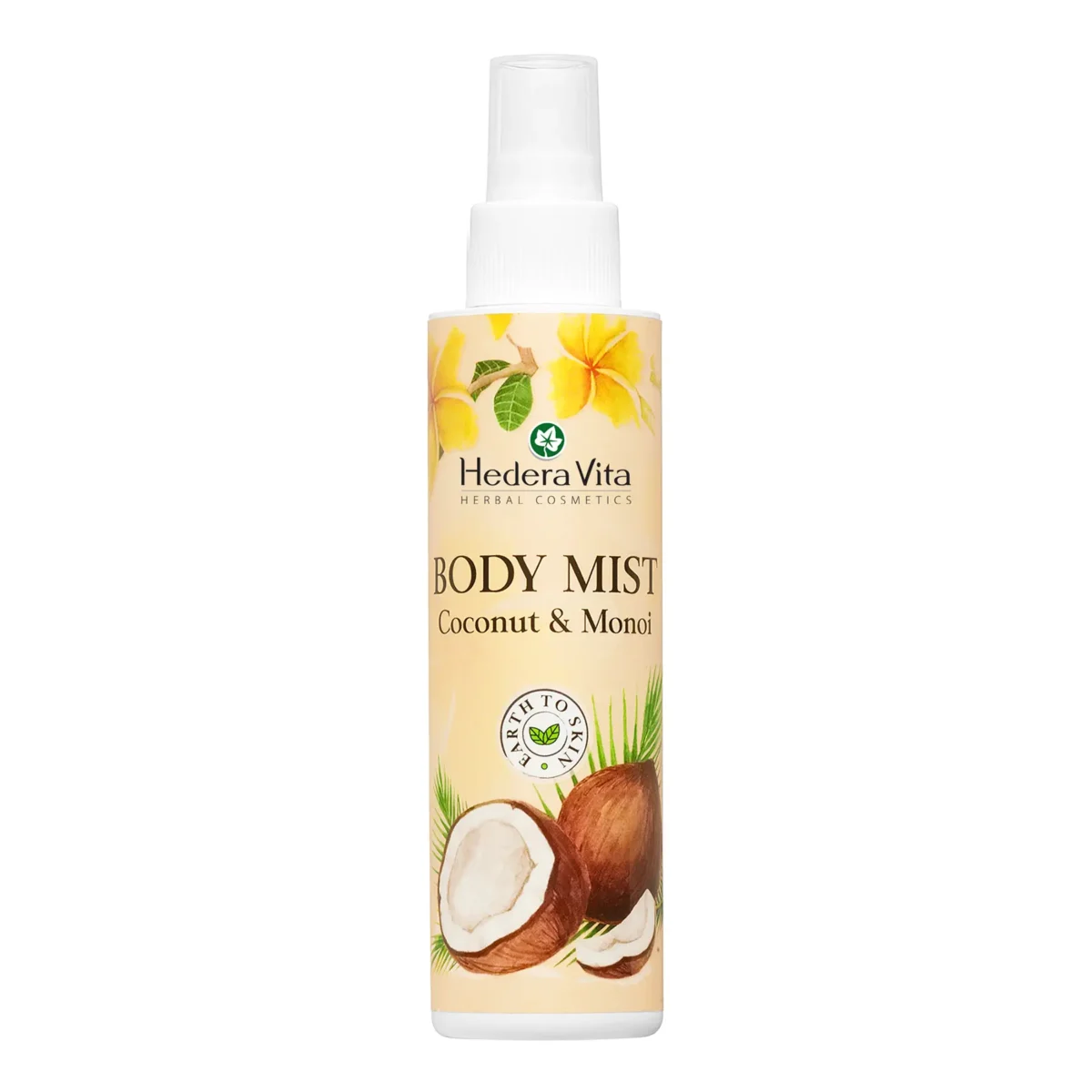 Body mist sa kokosom i monoi uljem – EARTH TO SKIN body mist, 150ml