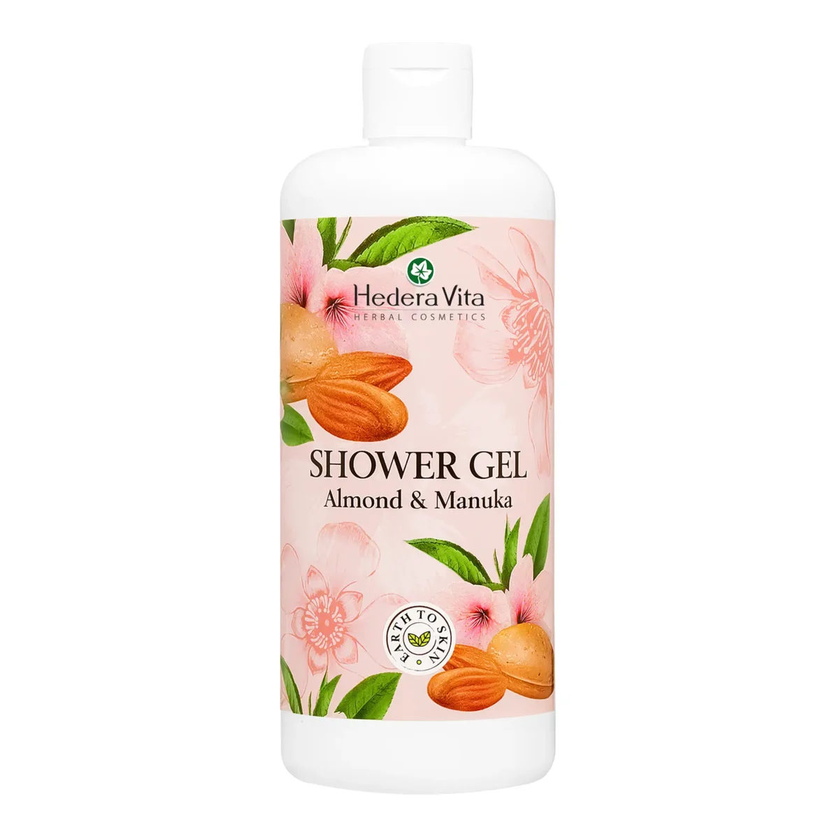 Gel za tuširanje sa bademom i manukom – EARTH TO SKIN gel za tuširanje, 500ml