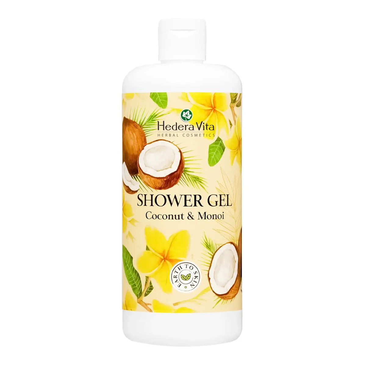 Gel za tuširanje sa kokosom i monoi uljem – EARTH TO SKIN gel za tuširanje, 500ml
