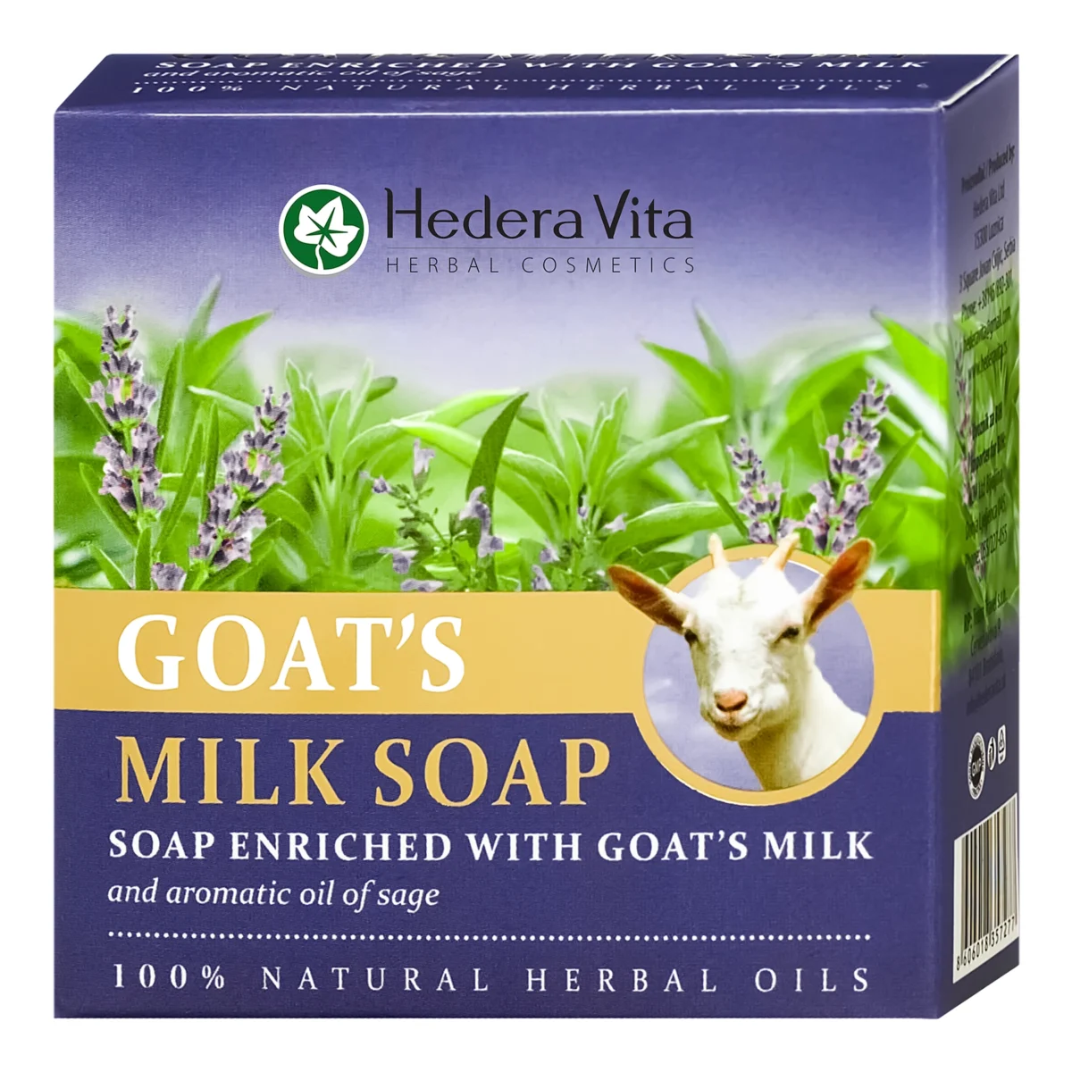 Sapun sa dodatkom kozjeg mleka – žalfija, 90g