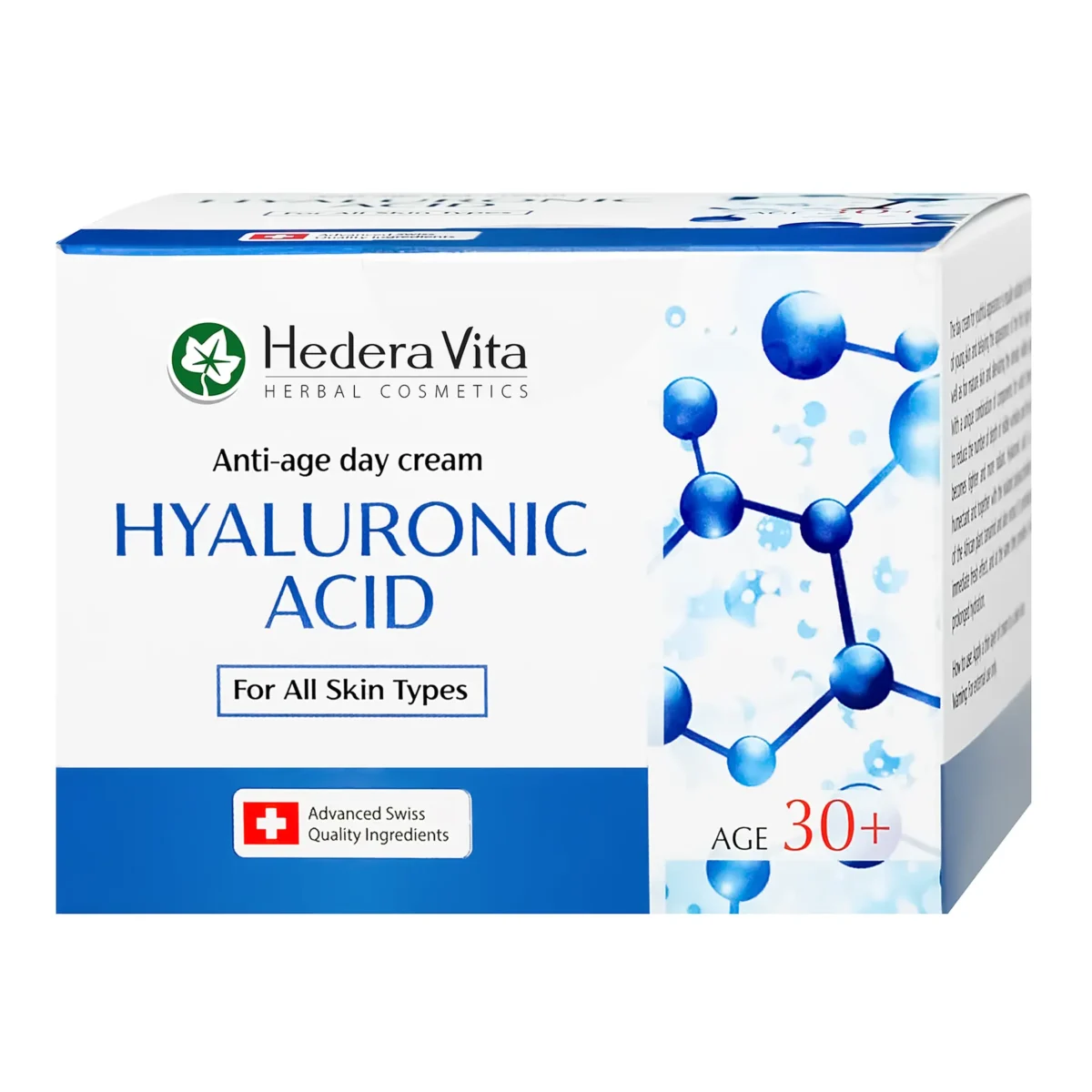 Anti-age dnevna krema sa hijaluronskom kiselinom – HYALURONIC ACID dnevna krema, 50ml