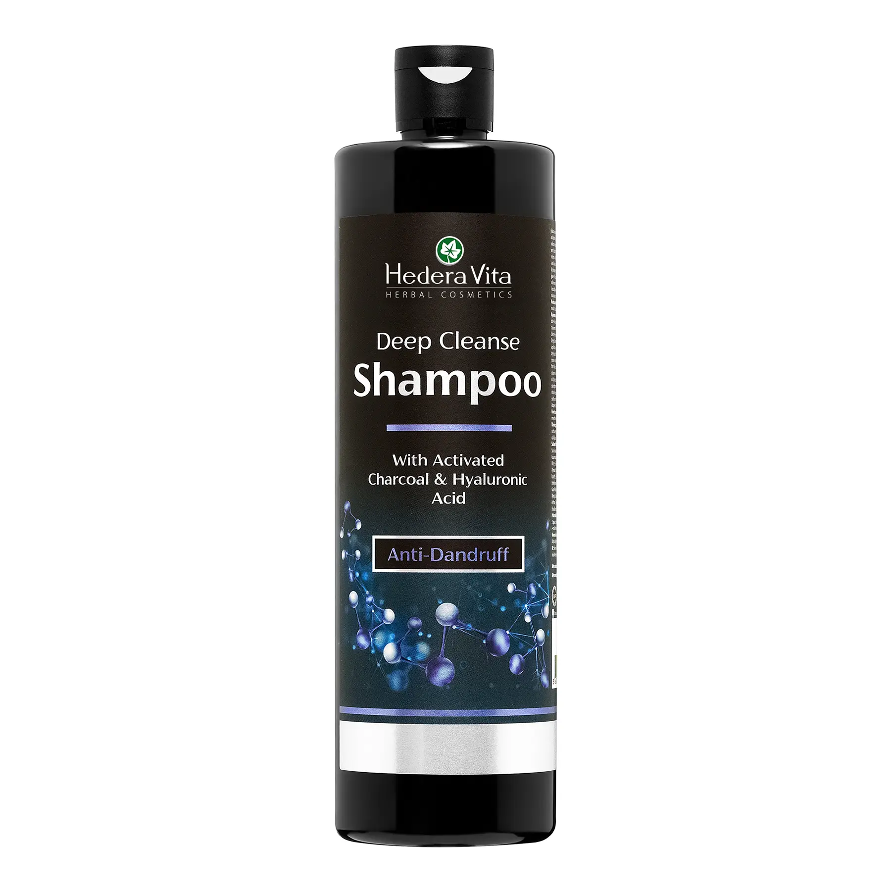 Šampon za kosu protiv peruti sa aktivnim ugljem i hijaluronskom kiselinom – šampon protiv peruti, 500ml