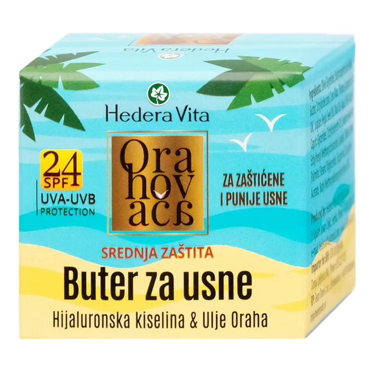 Buter za usne SPF24 - Orahovača, 10g