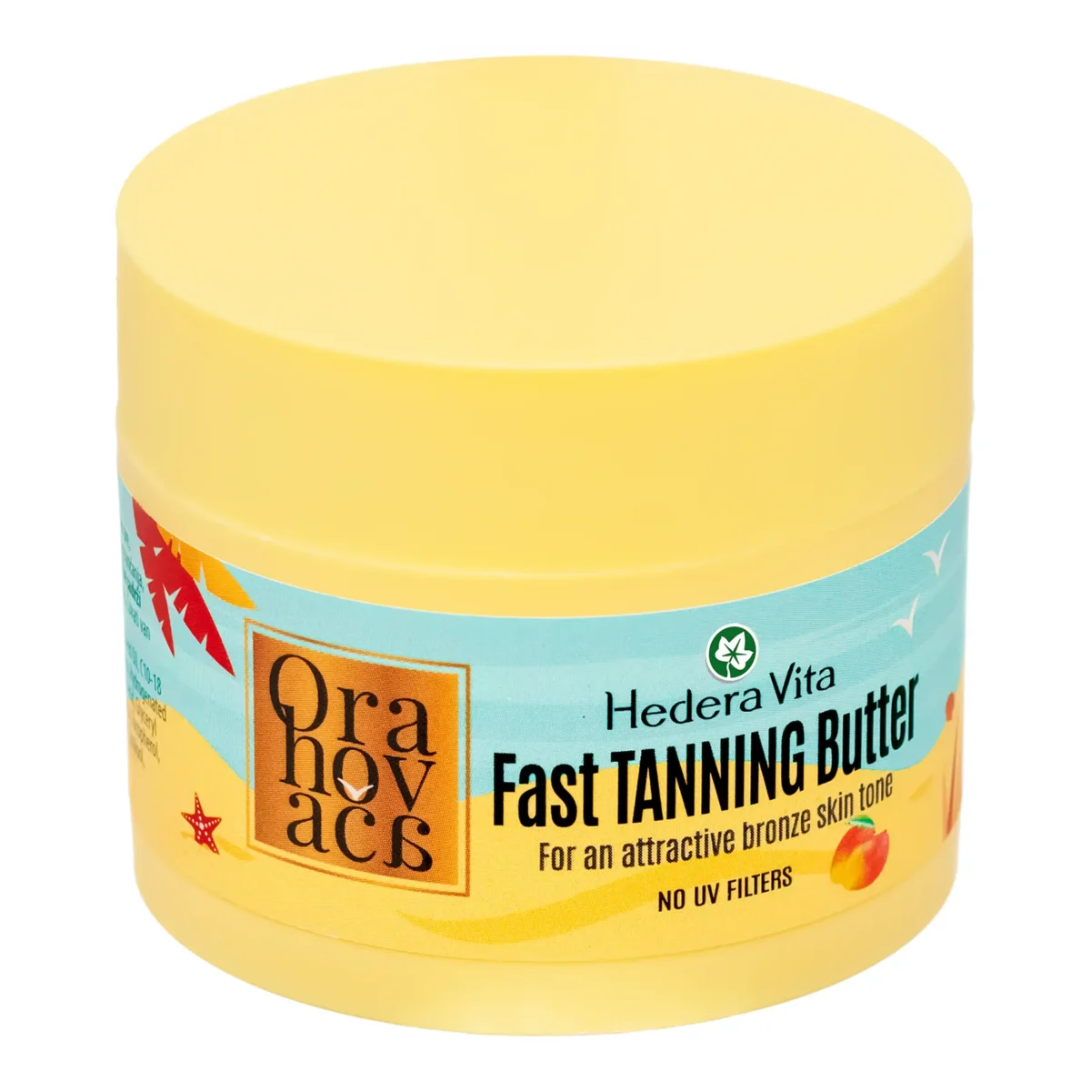 Buter za telo za brzo tamnjenje kože - Mango, Orahovača, 200ml