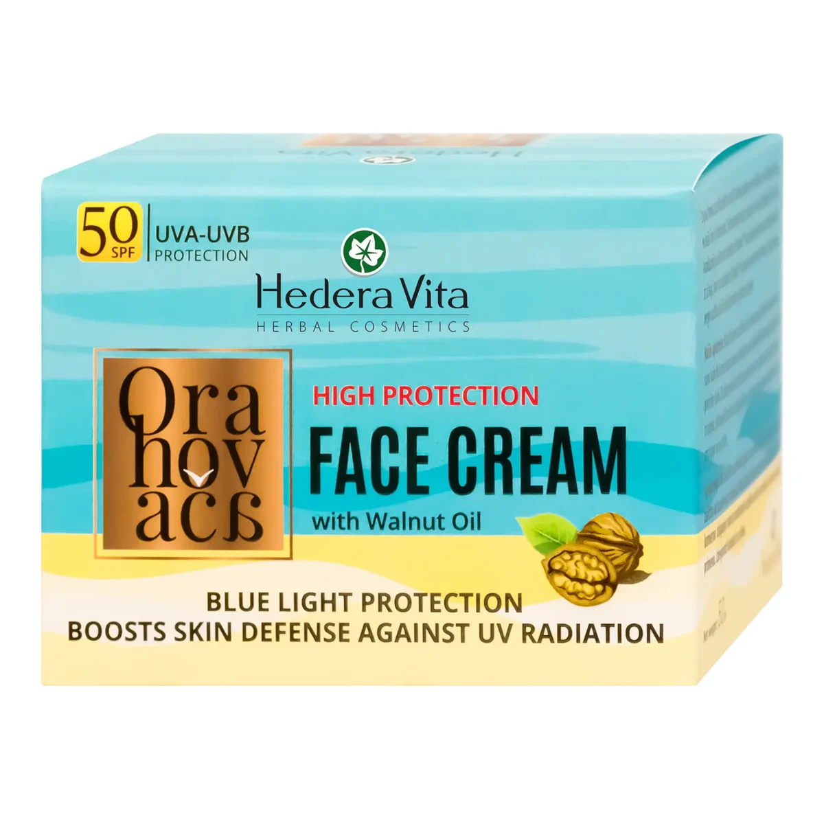 Krema za lice SPF50 - Orahovača, 50ml