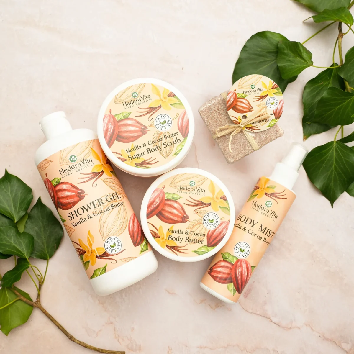 Earth To Skin set – Vanila/Kakao