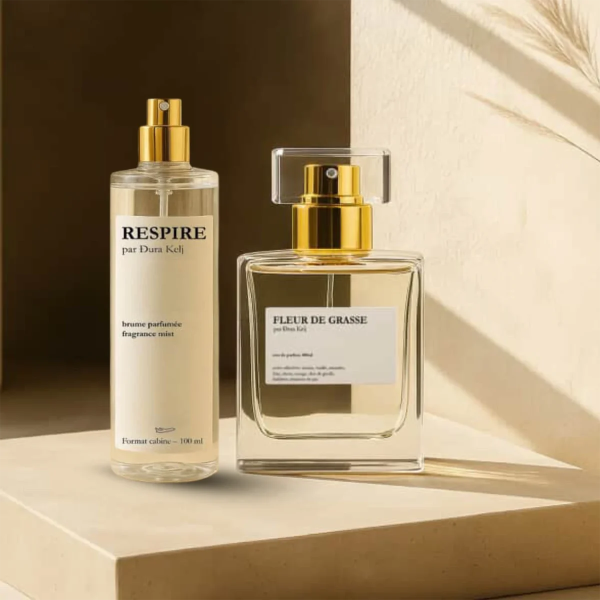 Set Fleur De Grasse & Respire par Djura Kelj
