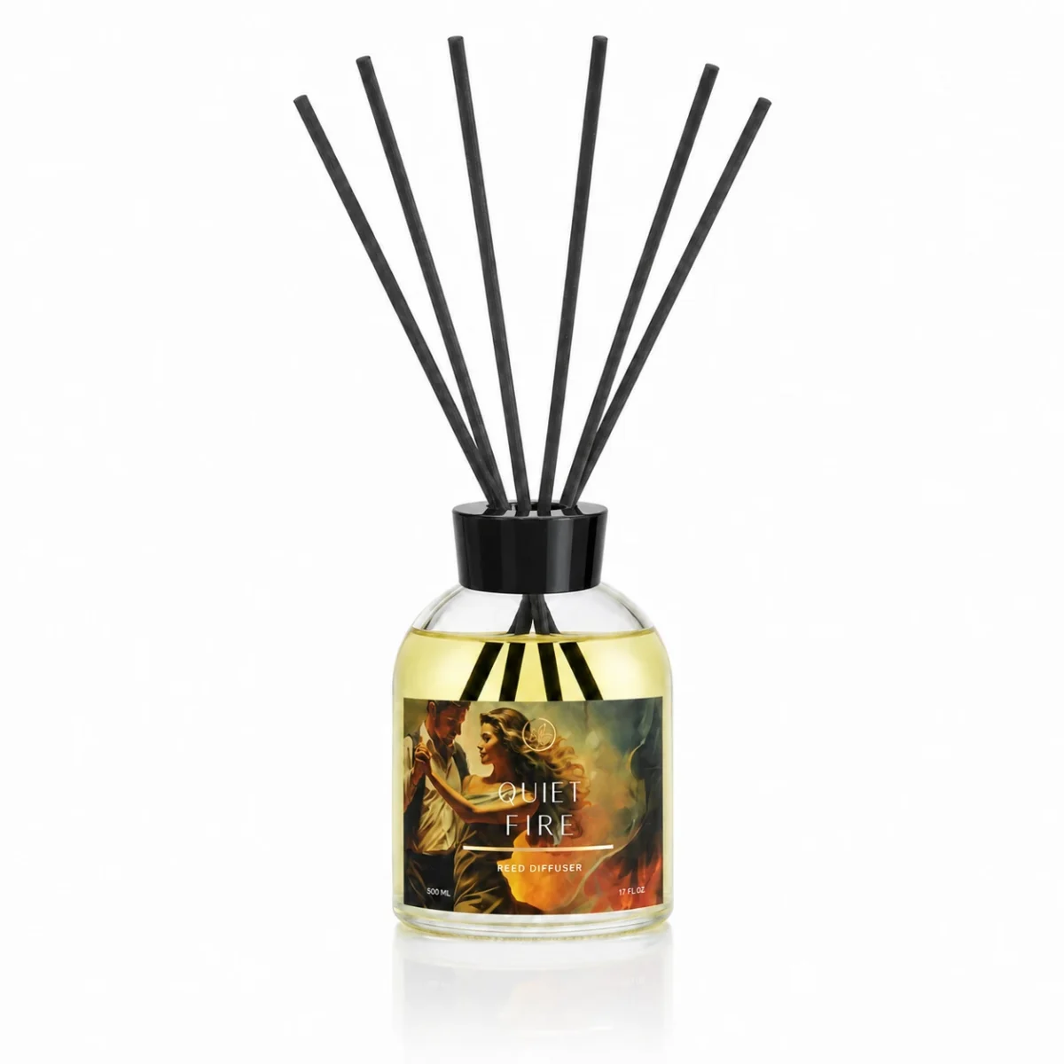 Alternative view of Quiet Fire - Mirisni difuzer sa štapićima, 500ml
